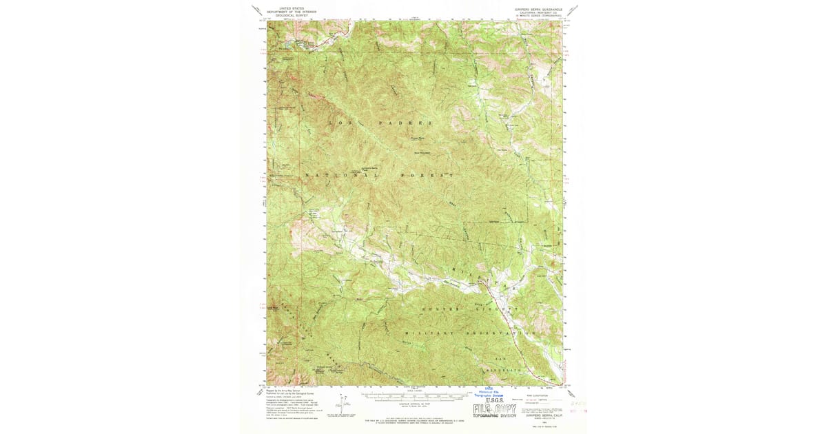 1960s Maps of FOB Milpitas, CA | Pastmaps