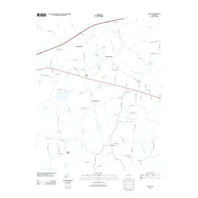2013 Map of Juno, 2013 Print