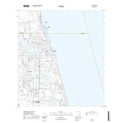 2018 Map of Jupiter, 2018 Print