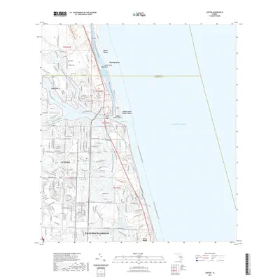 2021 Map of Jupiter, 2021 Print