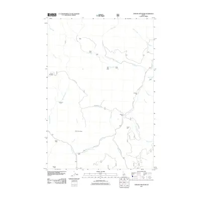 2011 Map of Jureano Mountain, 2011 Print