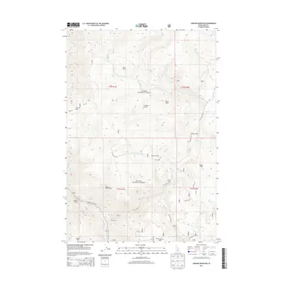 2013 Map of Jureano Mountain, 2013 Print