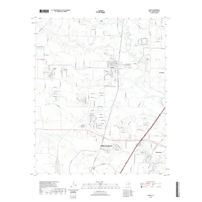 2019 Map of Justin, 2019 Print