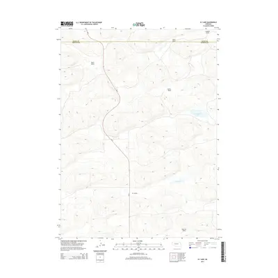 2014 Map of K C Lake, 2014 Print