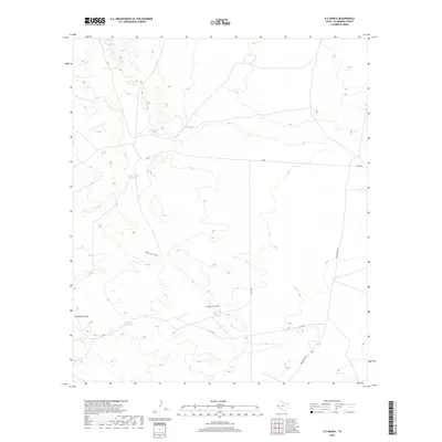 2019 Map of K C Ranch, 2019 Print