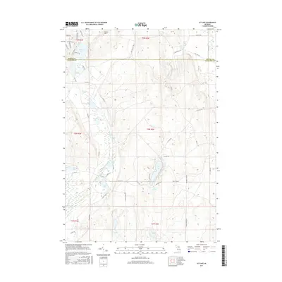 2017 Map of K P Lake, 2017 Print