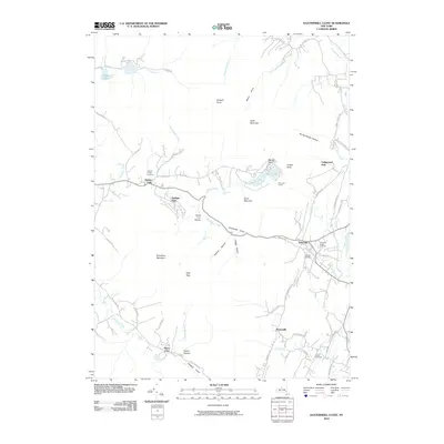 2010 Map of Kaaterskill Clove, 2010 Print
