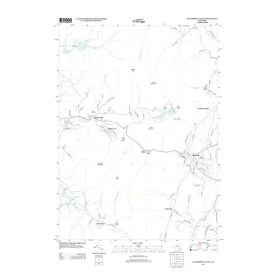 2013 Map of Kaaterskill Clove, 2013 Print