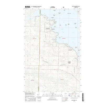 2016 Map of Kabetogama, 2016 Print