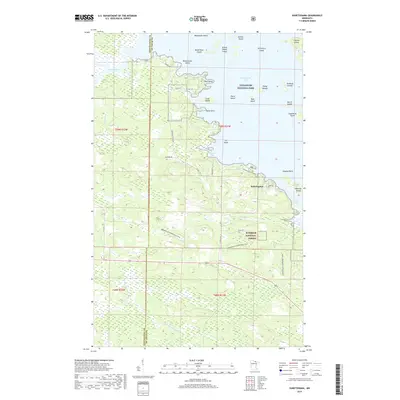 2019 Map of Kabetogama, 2019 Print