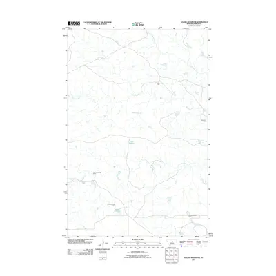 2011 Map of Kachia Reservoir, 2011 Print