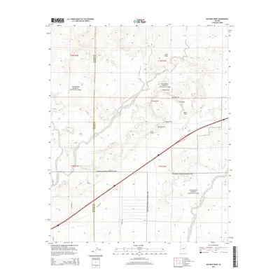 2014 Map of Kachina Point, 2014 Print