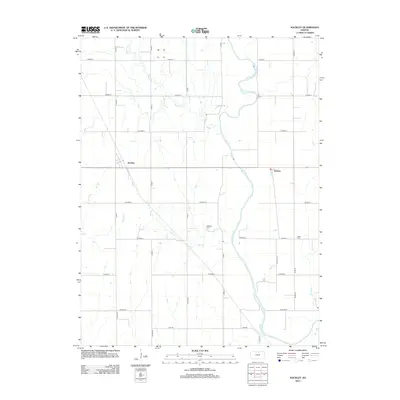 2012 Map of Kackley, 2012 Print