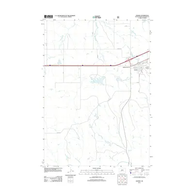 2012 Map of Kadoka, 2012 Print