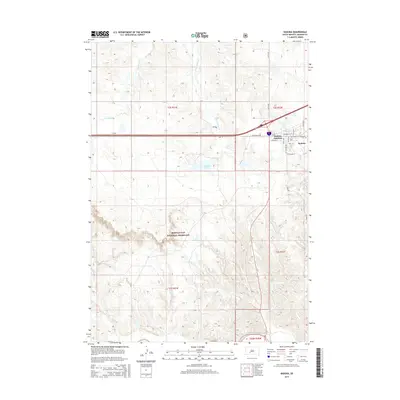 2015 Map of Kadoka, 2015 Print
