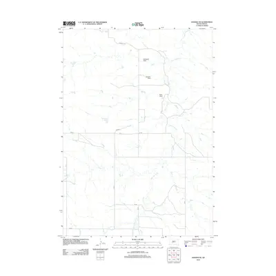2012 Map of Kadoka NE, 2012 Print
