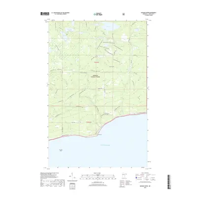 2019 Map of Kadunce River, 2019 Print