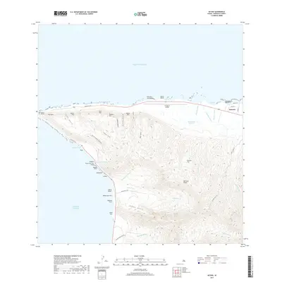 2017 Map of Kaena, 2017 Print