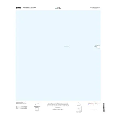 2013 Map of Kaena OE W, 2013 Print