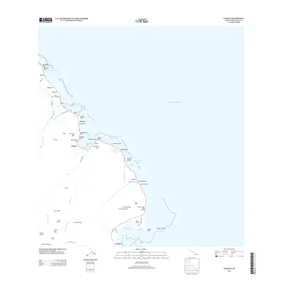2013 Map of Kahana, 2013 Print