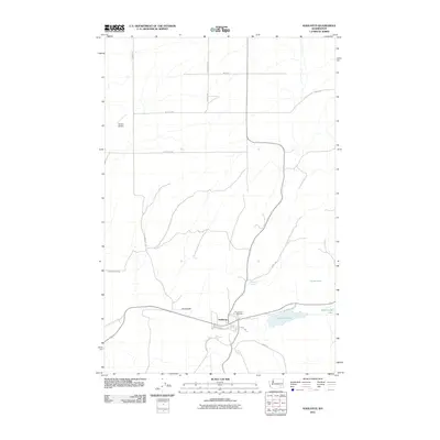 2011 Map of Kahlotus, 2011 Print