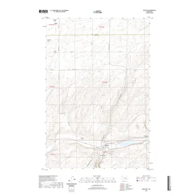 2020 Map of Kahlotus, 2020 Print