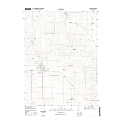 2014 Map of Kahoka, 2014 Print