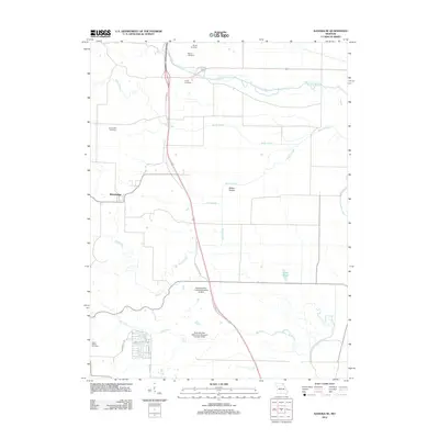 2012 Map of Kahoka SE, 2012 Print