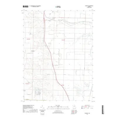 2017 Map of Kahoka SE, 2017 Print