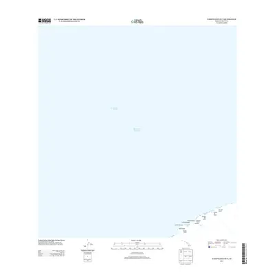 2013 Map of Kahoolawe OE N, 2013 Print