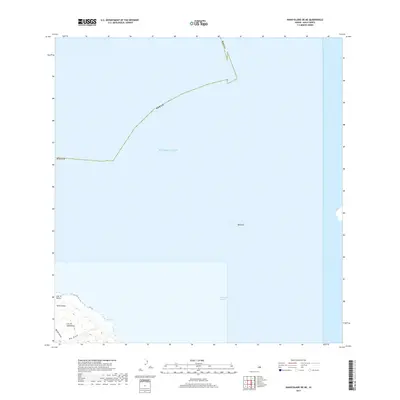 2017 Map of Kahoolawe OE NE, 2017 Print
