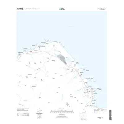 2013 Map of Kahuku, 2013 Print