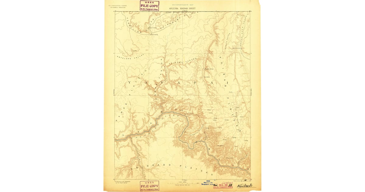 Old Maps of Centennial Park AZ - Kaibab Coconino County Az Usgs Topo 1886 P1900 Og 1200x630 