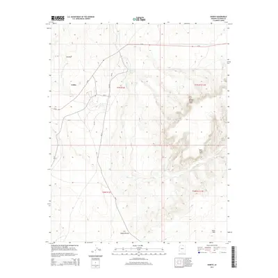 2014 Map of Kaibito, 2014 Print