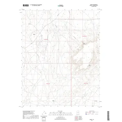 2018 Map of Kaibito, 2018 Print