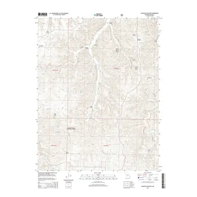 2015 Map of Kaintuck Hollow, 2015 Print