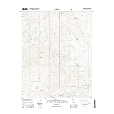 2015 Map of Kaiser Peak, 2015 Print