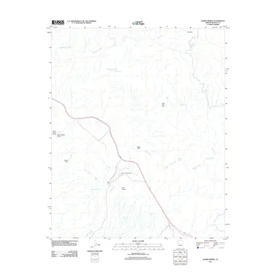 2011 Map of Kaiser Spring, 2011 Print
