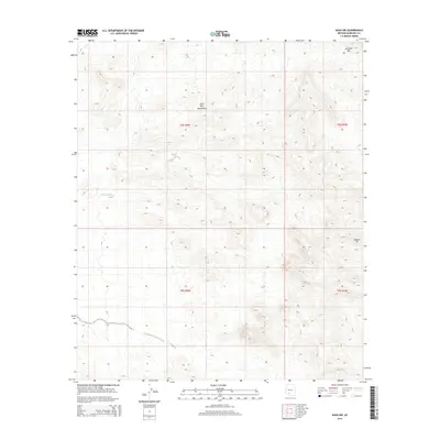 2014 Map of Kaka NW, 2014 Print