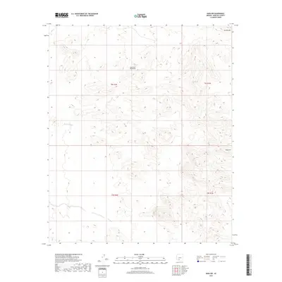 2018 Map of Kaka NW, 2018 Print
