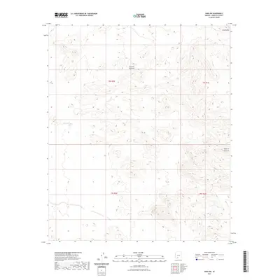 2021 Map of Kaka NW, 2021 Print
