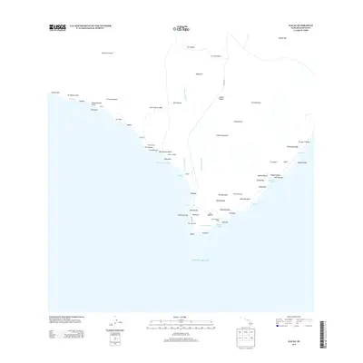 2013 Map of Kalae, 2013 Print