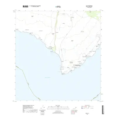 2017 Map of Kalae, 2017 Print