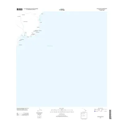 2013 Map of Kalae OE E, 2013 Print