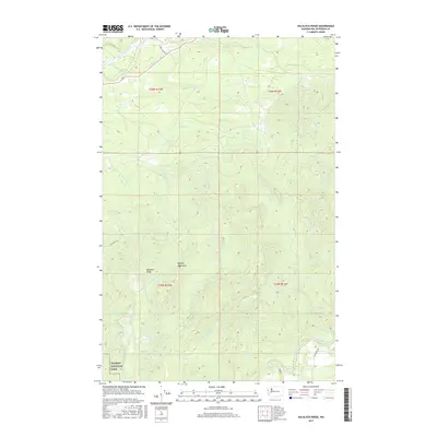 2017 Map of Kalaloch Ridge, 2017 Print