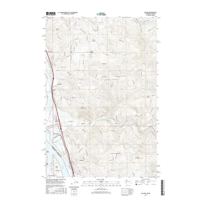 2017 Map of Kalama, 2017 Print