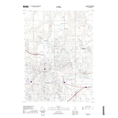 2019 Map of Kalamazoo, 2019 Print