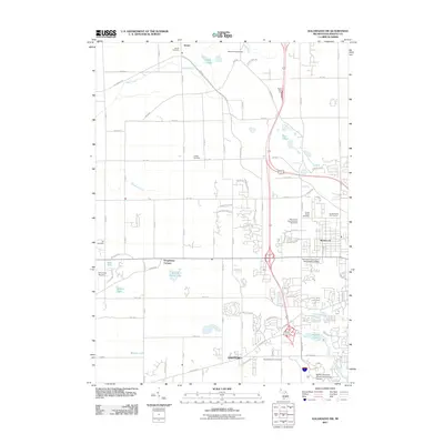 2011 Map of Kalamazoo SW, 2011 Print