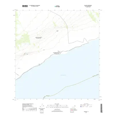 2017 Map of Kalapana, 2017 Print