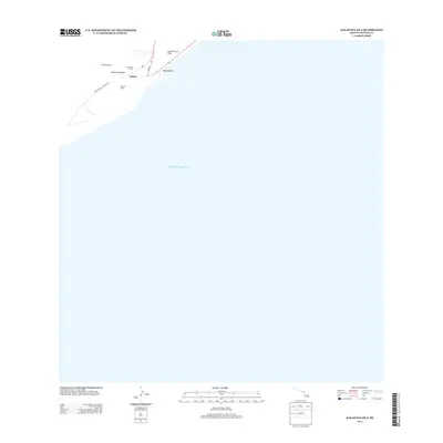 2013 Map of Kalapana OE E, 2013 Print